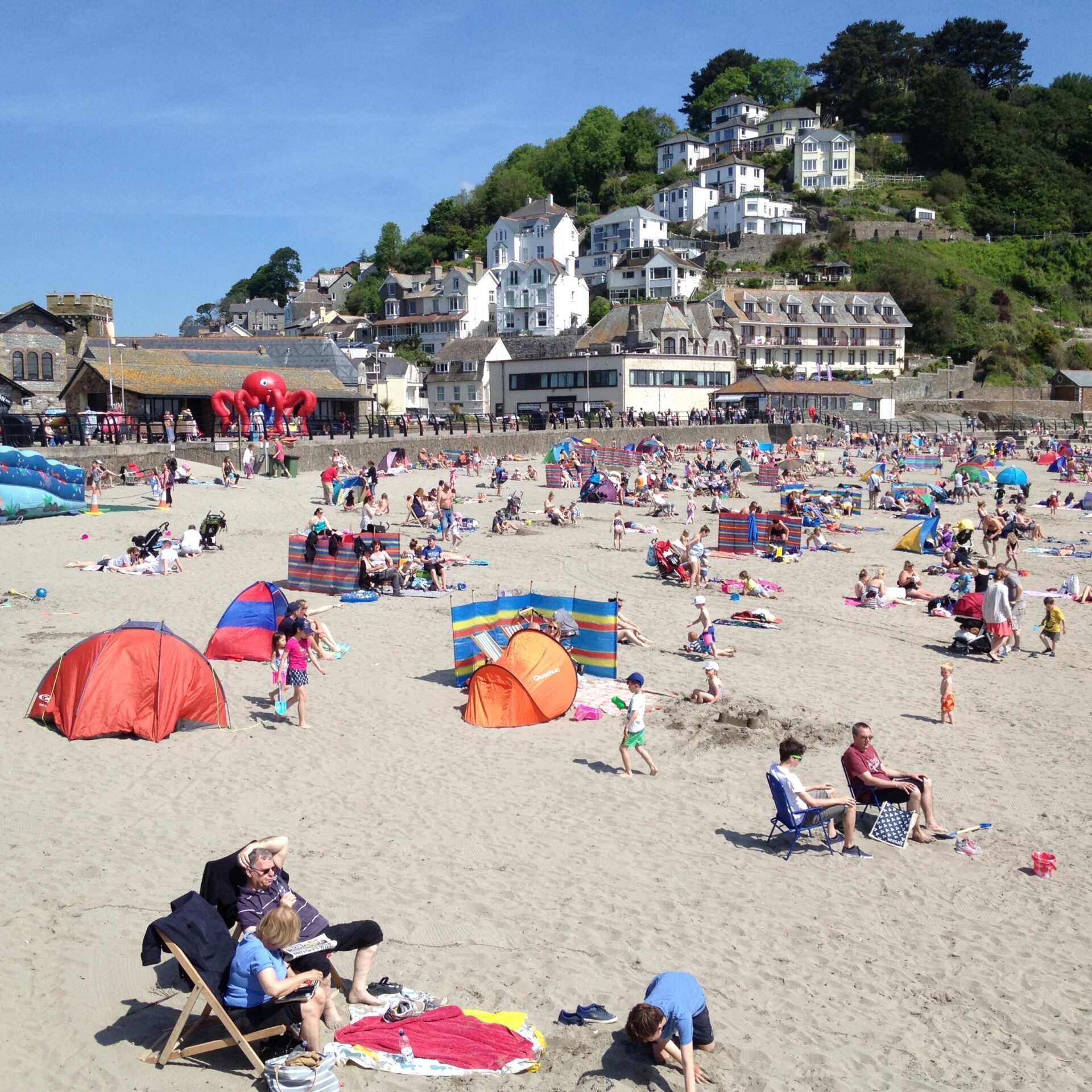 Looe Beach.